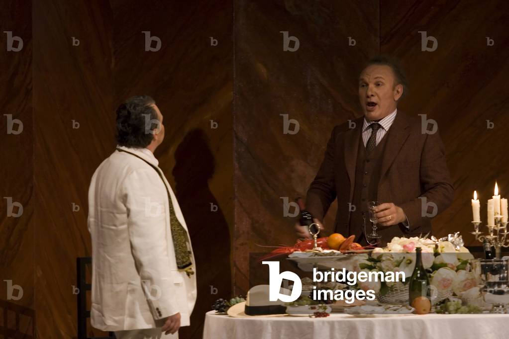 James Johnson as Simone and Robert Künzli as Guido Bardi (photo)