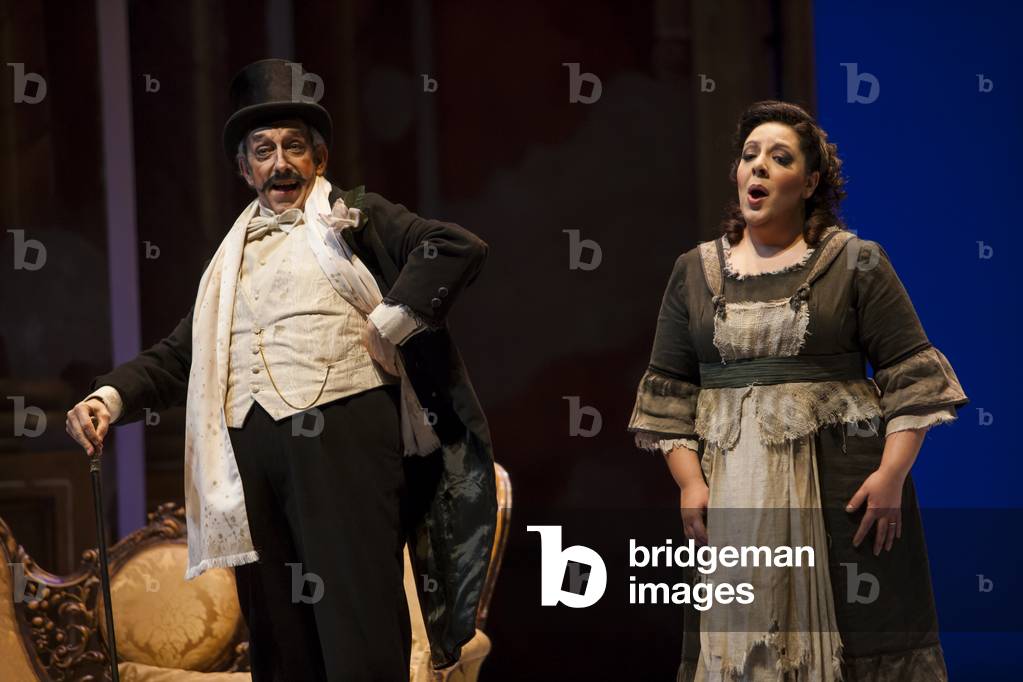 Carlos Chausson as Don Magnifico and Marianna Pizzolato as Angelina (photo)