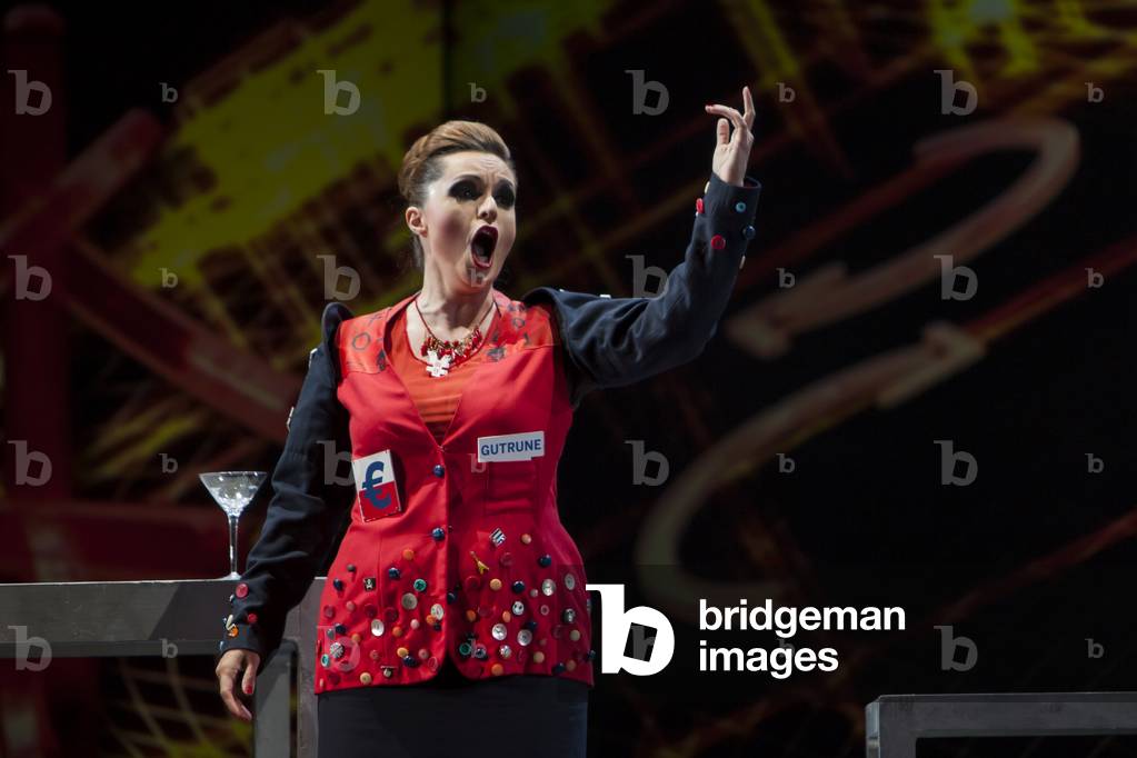 Sandra Trattnigg as Gutrune in Gotterdammerung by Richard Wagner (photo)