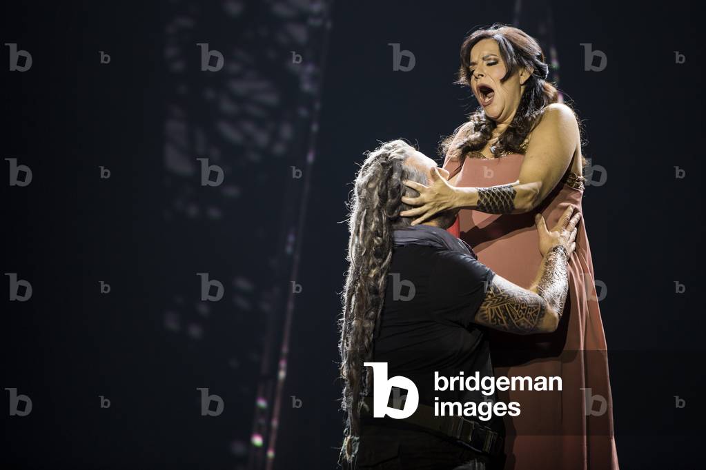 Gregory Kunde and Nancy Fabiola Herrera at the Teatro de la Maestranza, Seville, 2019 (photo)