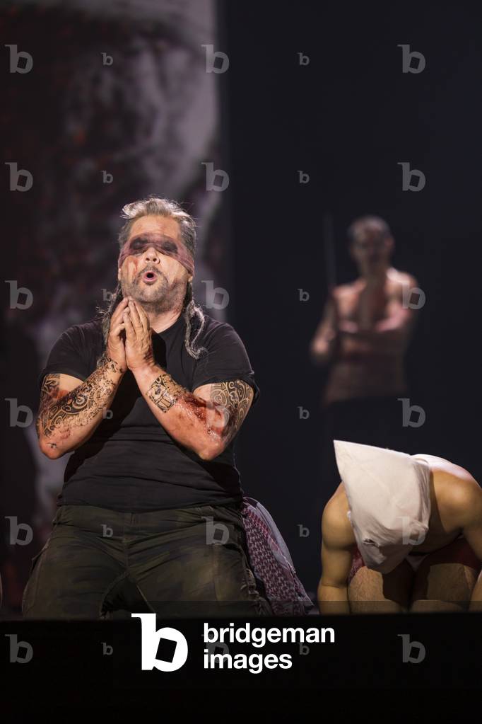 Gregory Kunde as Samson in the opera 'Samson et Dalila', at the Teatro de la Maestranza, Seville, November 2019 (photo)