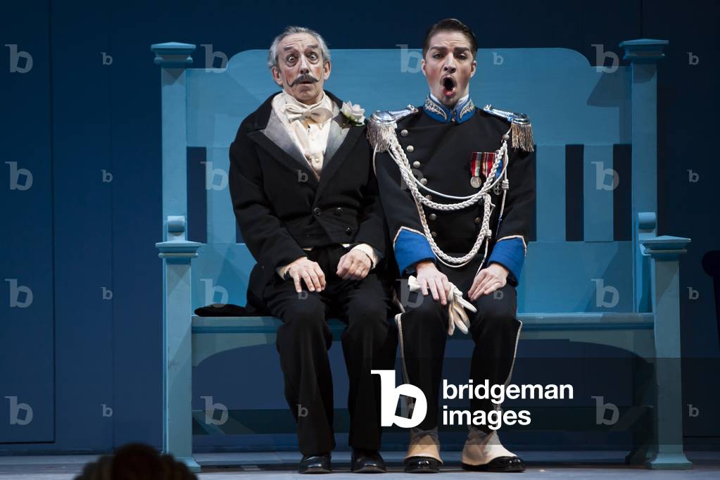 Borja Quiza as Dandini and Carlos Chausson as Don Magnifico (photo)