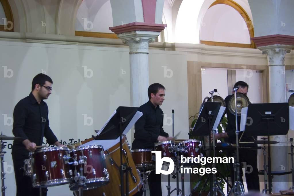 Percussion ensemble of Foundation Barenboim-Said (photo)