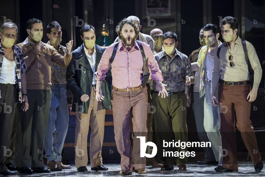 Airam Hernández as Tebaldo in the opera I Capuleti e i Montecchi 2021