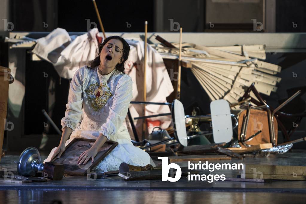 Leonor Bonilla as Giulietta in the opera I Capuleti e i Montecchi 2021