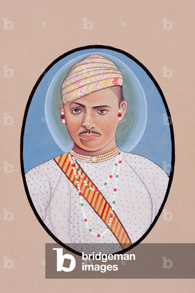 Miniature Painting of Maharao Umed Singh