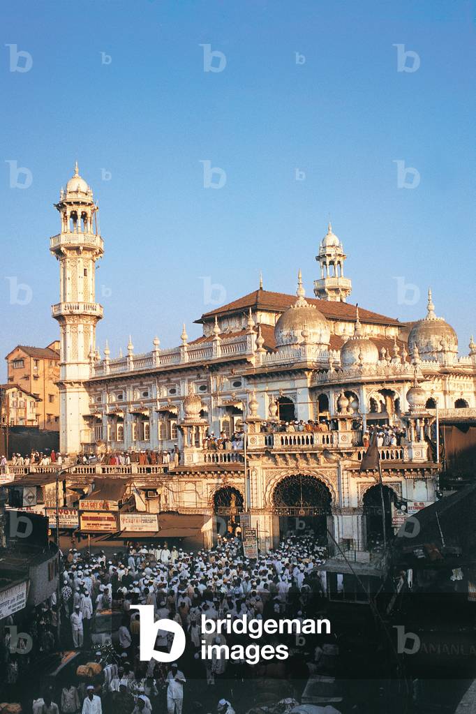 View of Jama Masjid, Crawford Market, Mumbai, Maharashtra, India (photo)