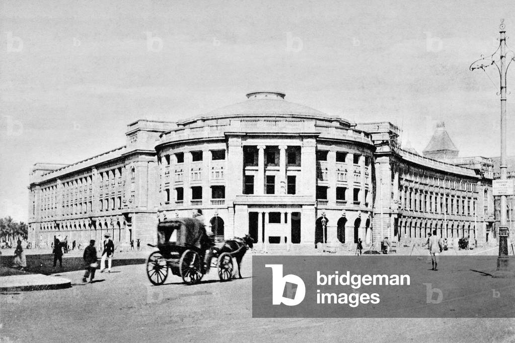 The Institute of Science, Mumbai (b/w photo)