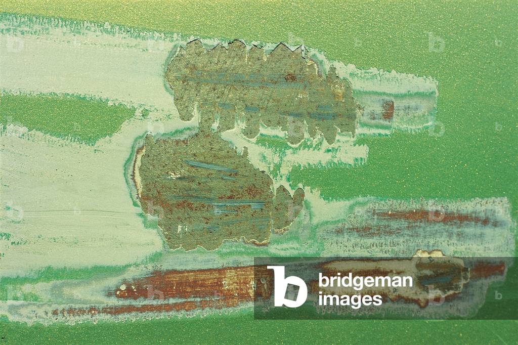 Paint on metal (photo)