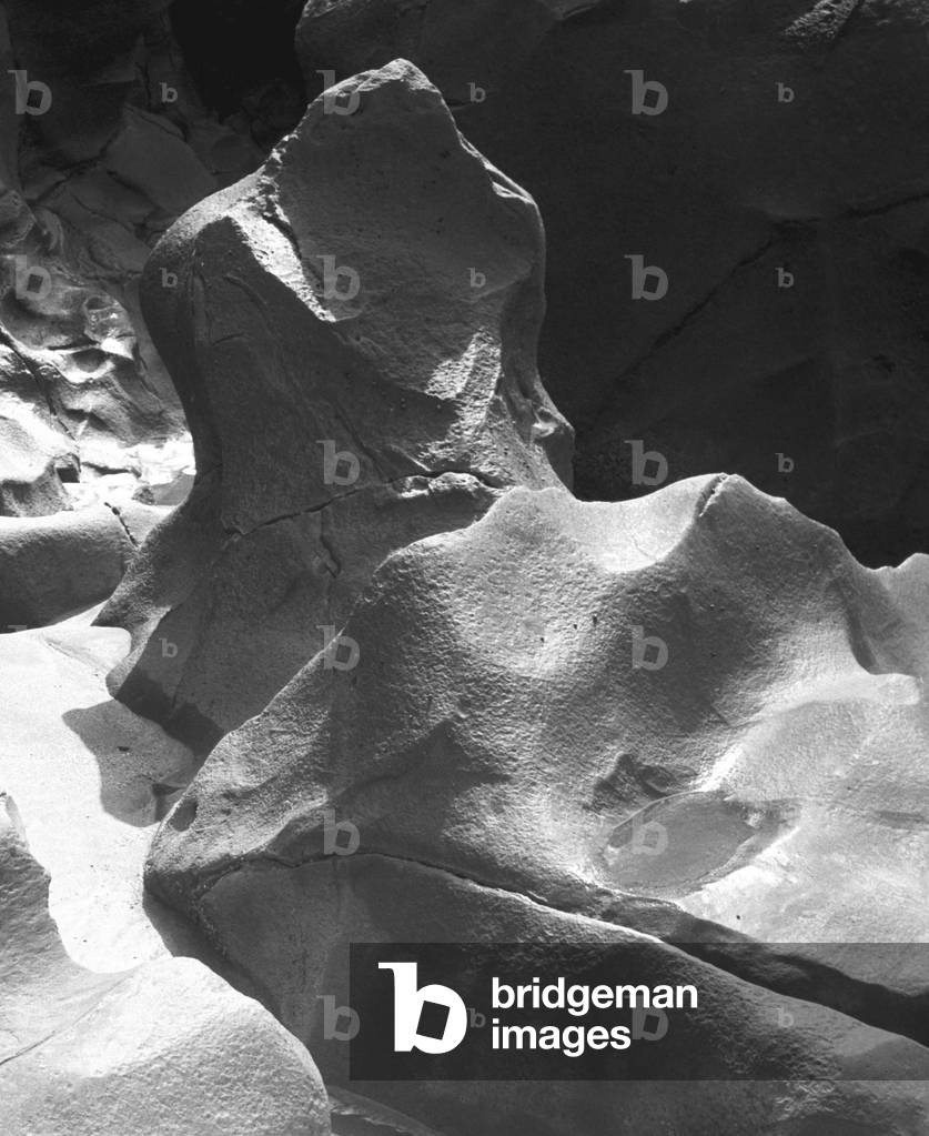 Rocce a Idar (foto b/n)