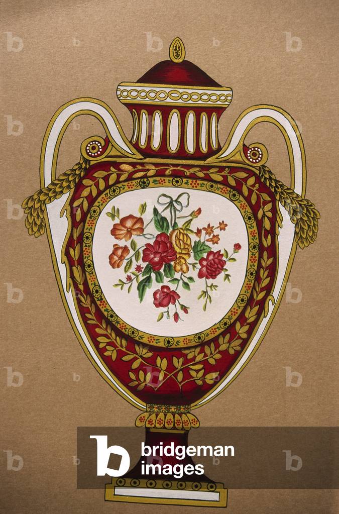 Miniature Painting on Paper Surahi