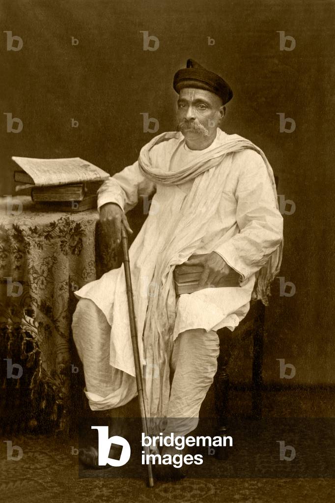 Heritage, old picture postcard, Lokmanya Bal Gangadhar Tilak, India NO MR (photo)