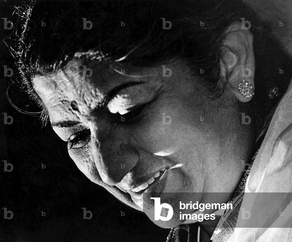 Indian playback singer, Lata Mangeshkar, India (photo)
