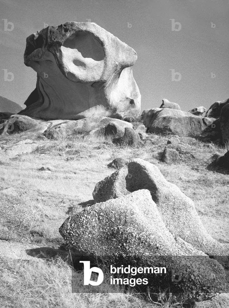 Immagine di Fotografia "Rocce a Idar (foto b/n)", b/w