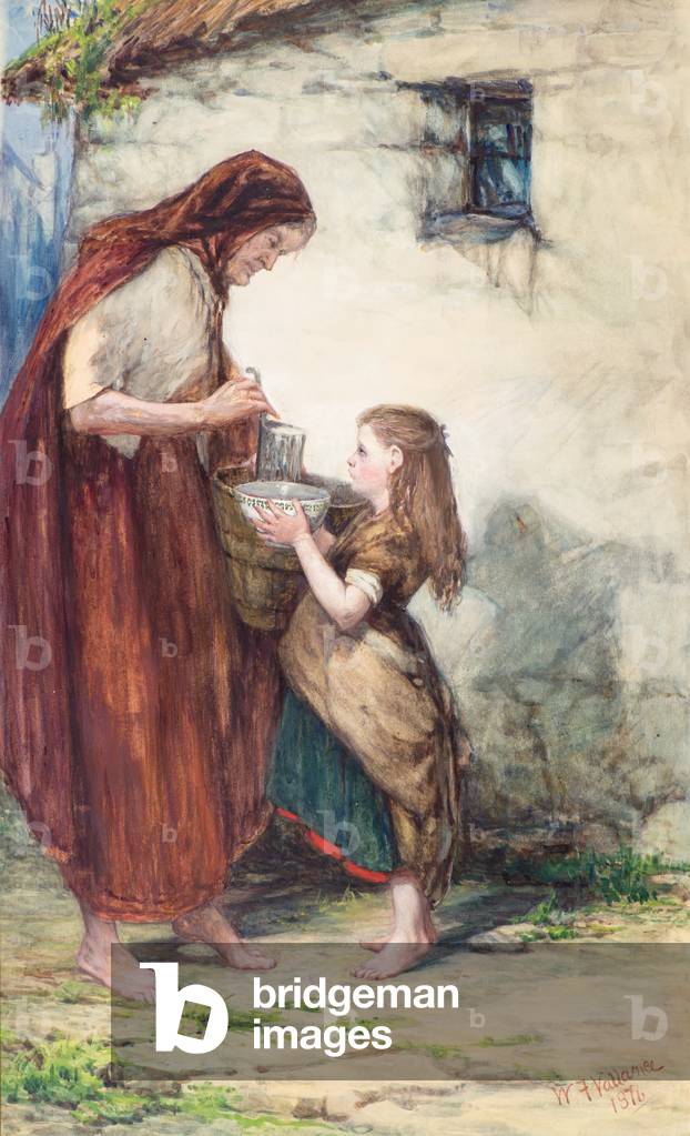 Hould it up darlin', 1876 (w/c)