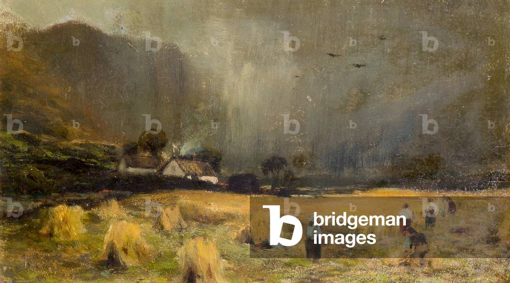 Harvest Field, 1872-74 (oil on canvas)