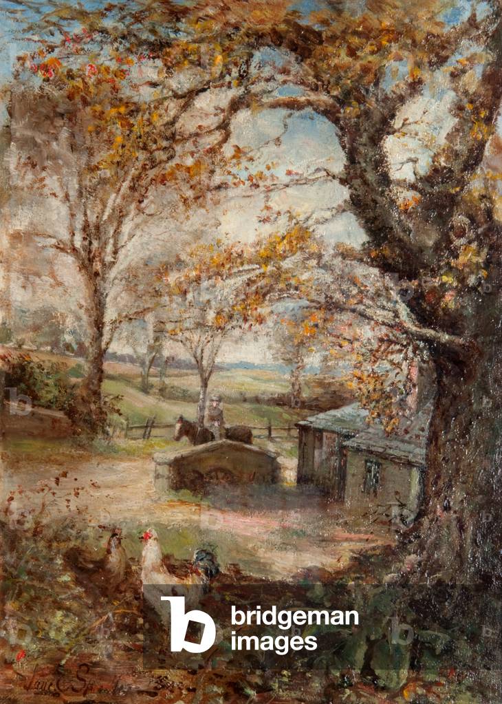 Old Tollhouse, 1880 (oil on canvas)
