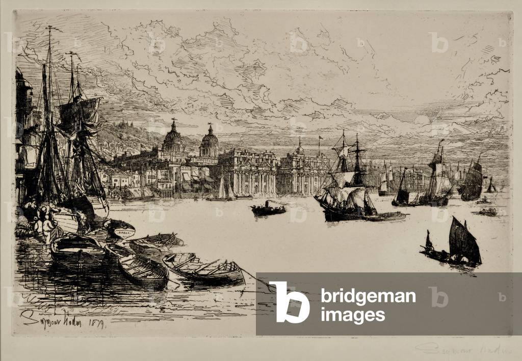 Greenwich, 1879 (etching)