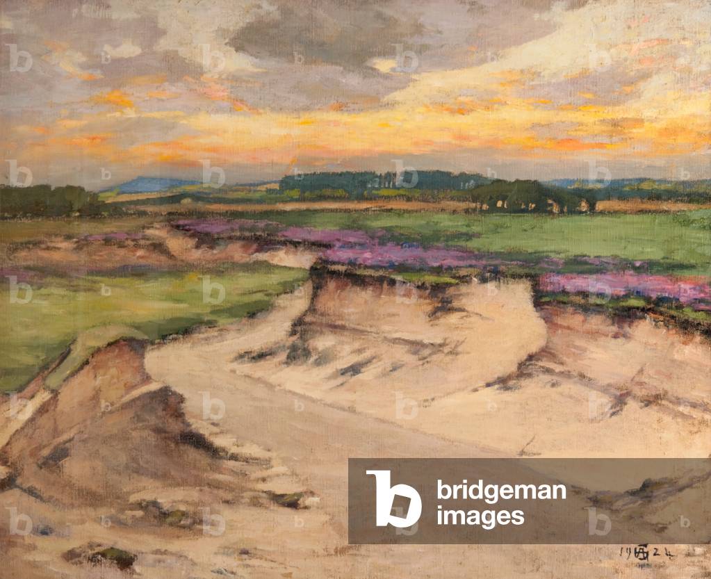 The Moor, Tayport, 1924 (oil on canvas)