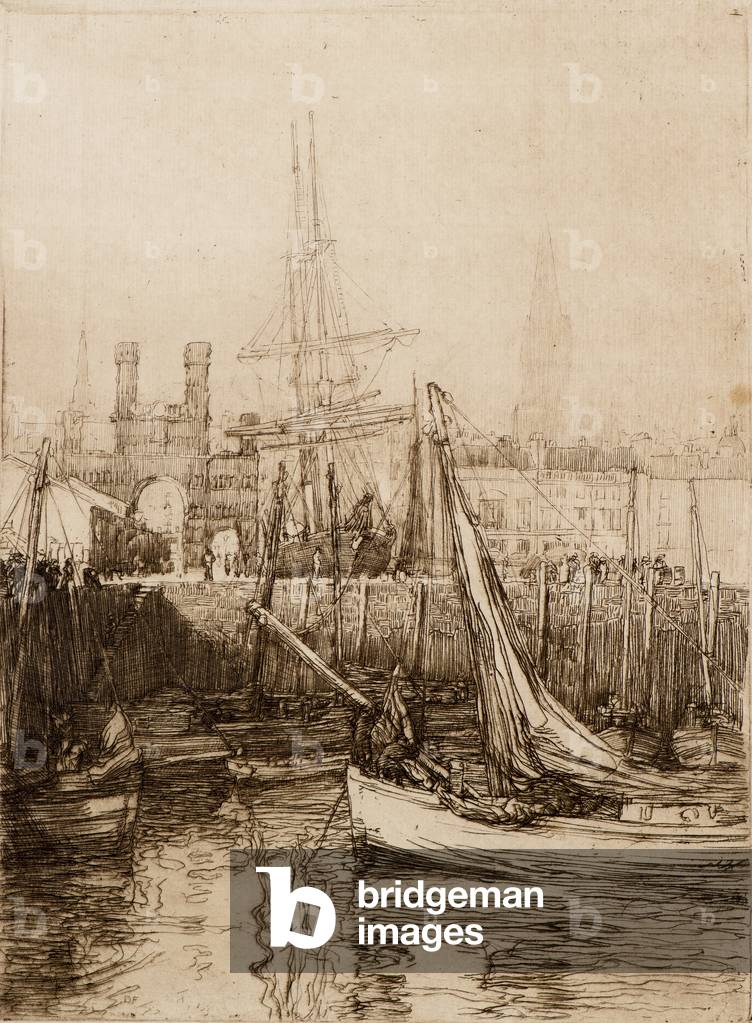 The Royal Arch, 20th century (etching)