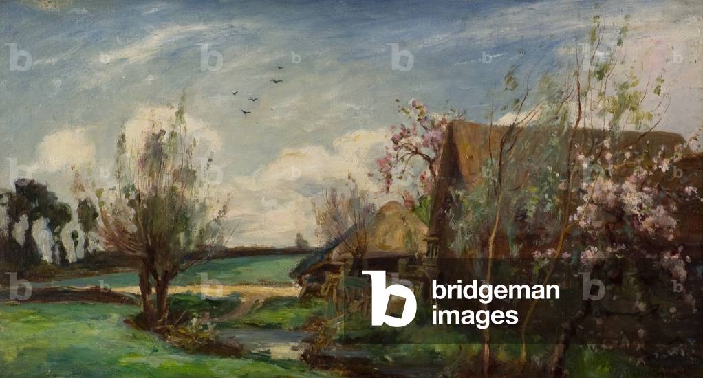 The Old Mill House, 1885 (oil on canvas)