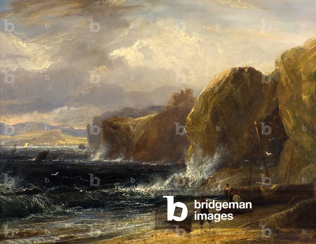 St Andrews Bay, Fife, c.1820-30 (oil on board)