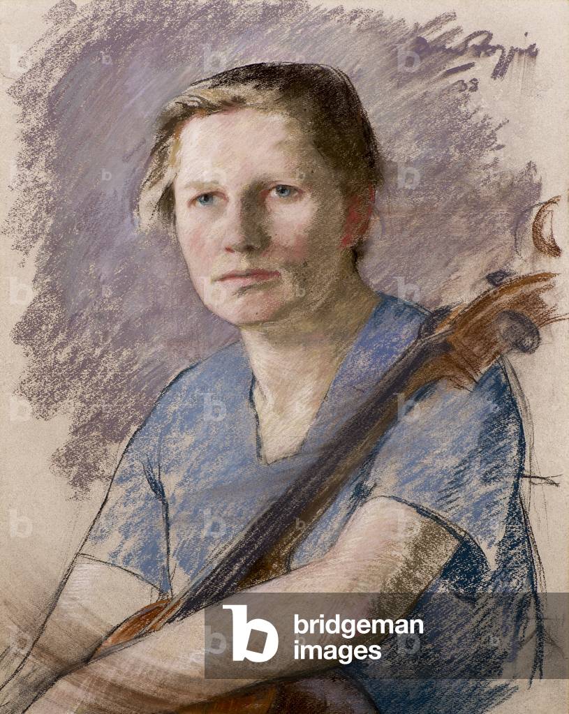 Peggie Sampson, 1938 (pastel)