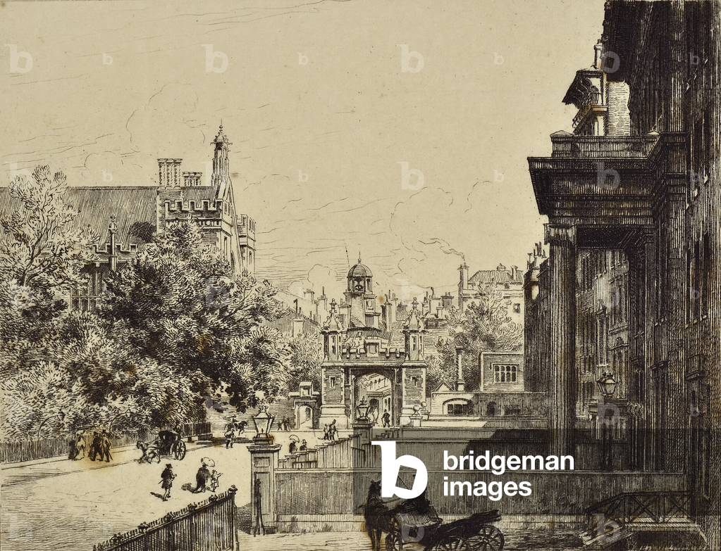 Lincoln's Inn Fields (etching)