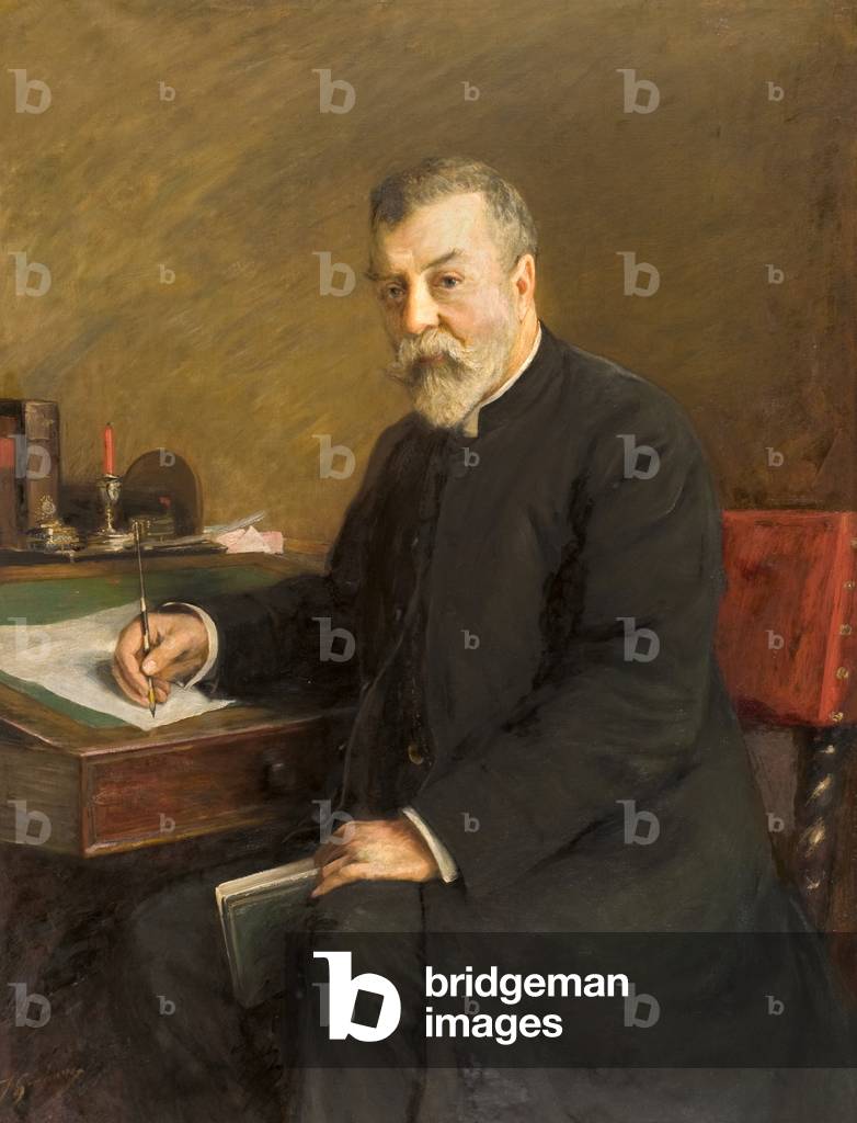 Rev Dr Peter Grant (1828-1905), 19th century (oil on canvas)