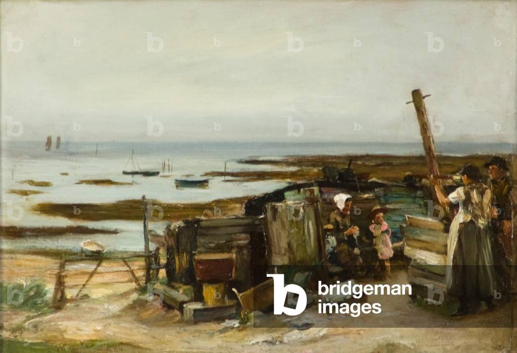 At Easthaven, 1884 (oil on canvas)
