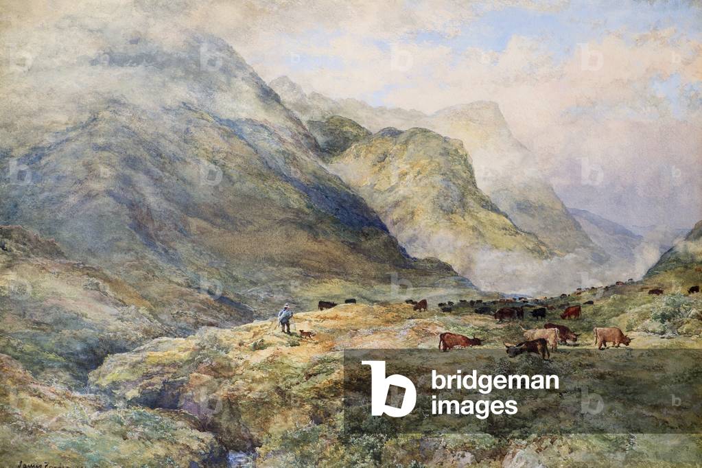 In Glencoe, 1881 (w/c)