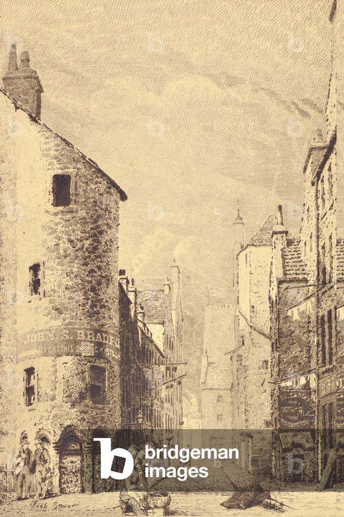 Fish Street (etching)