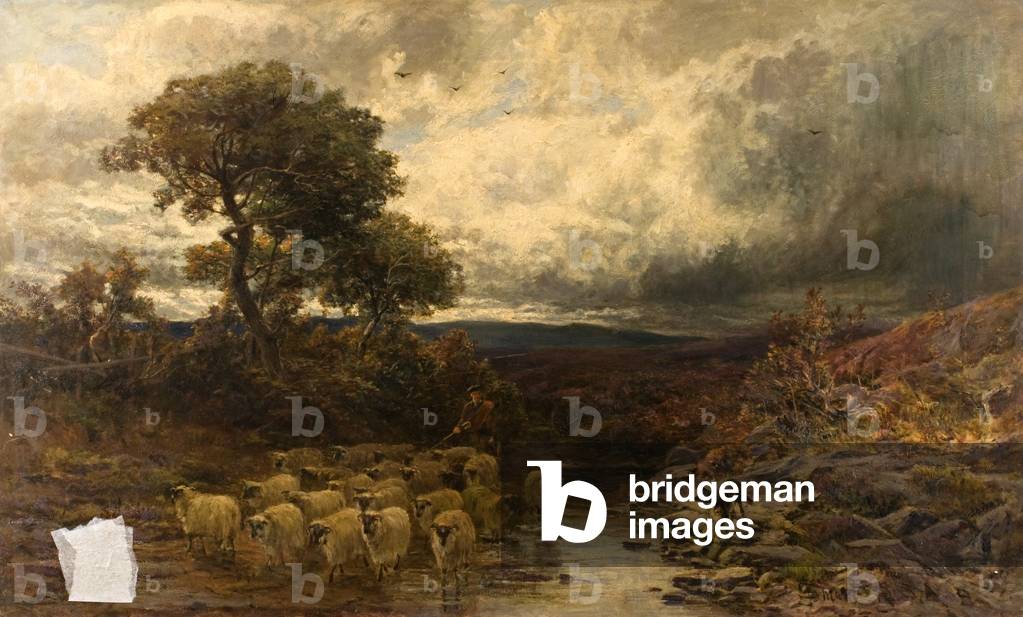 Autumn's Short Shadowy Days, 1877-81 (oil on canvas)