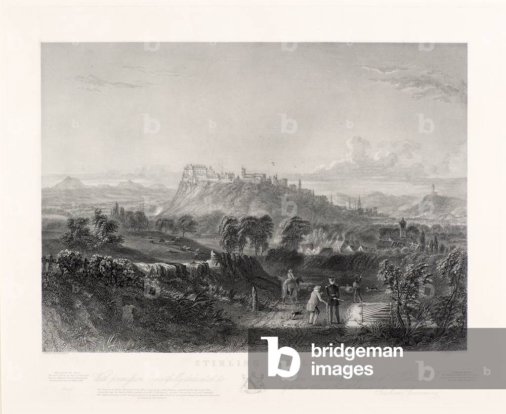 Stirling Castle, 19th century (engraving)