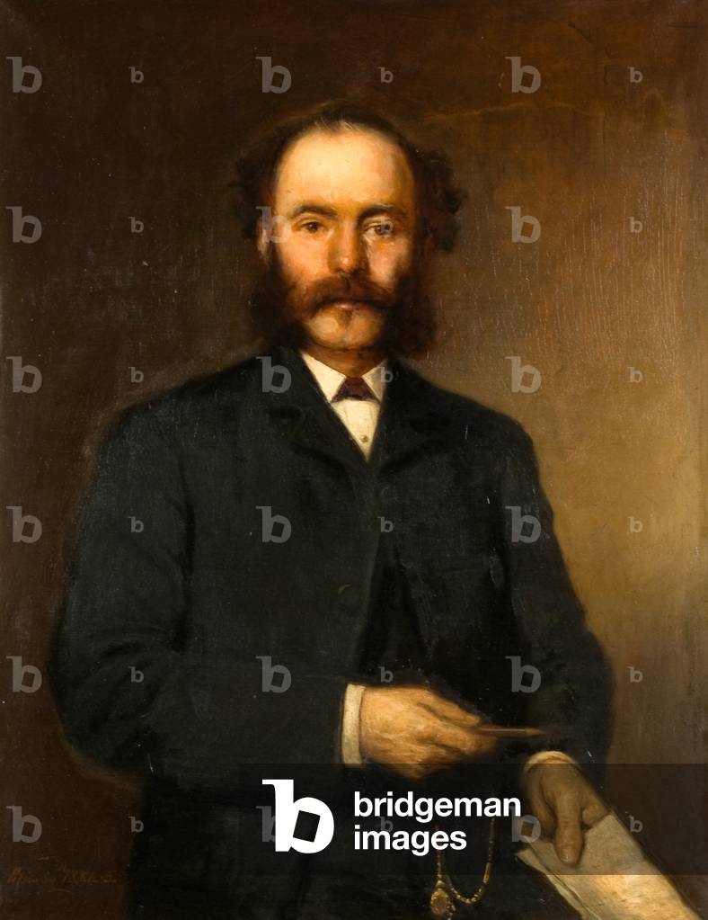 Portrait of William H Phin, 1844-45 (oil on canvas)