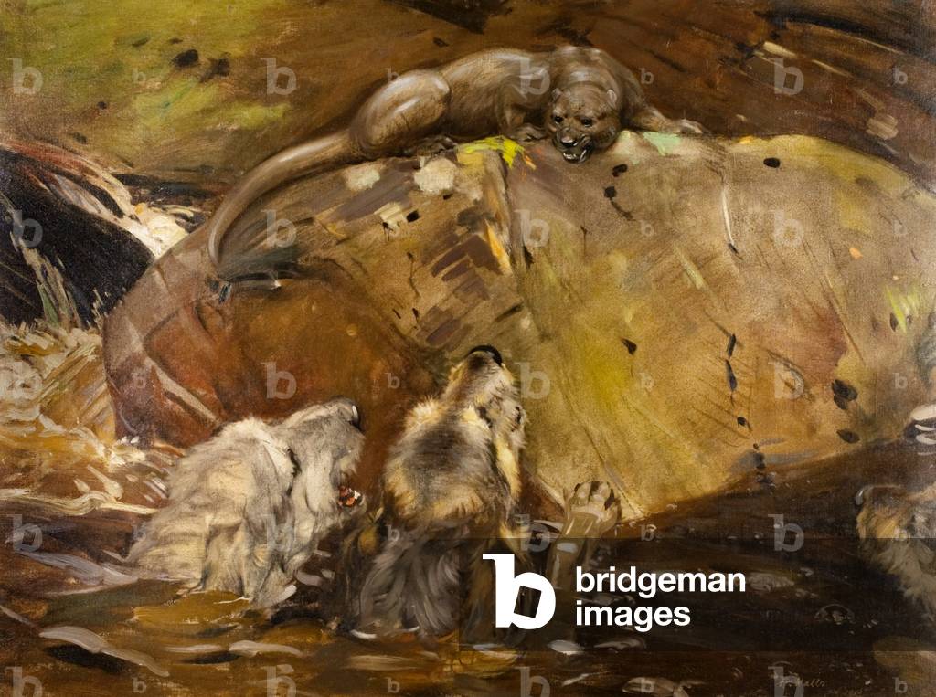 Out of Reach, 1910 (oil on canvas)