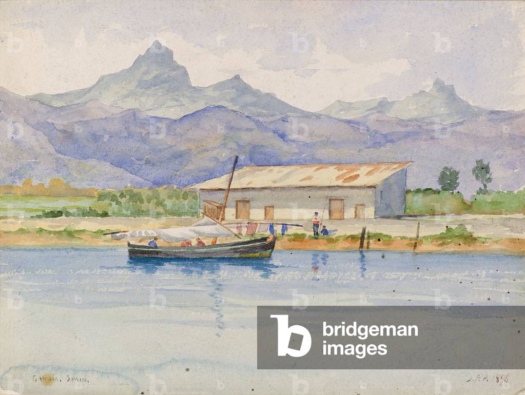 Gandia, Spain, 1896 (w/c)