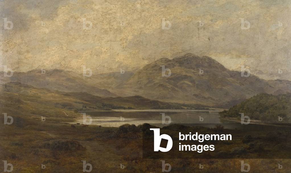 Loch Achray & Ben Venue, 1875-80 (oil on canvas)