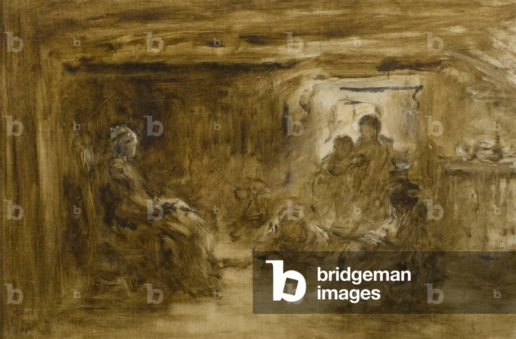 Early Sketch for 'The Legend', 1864 (oil on canvas)