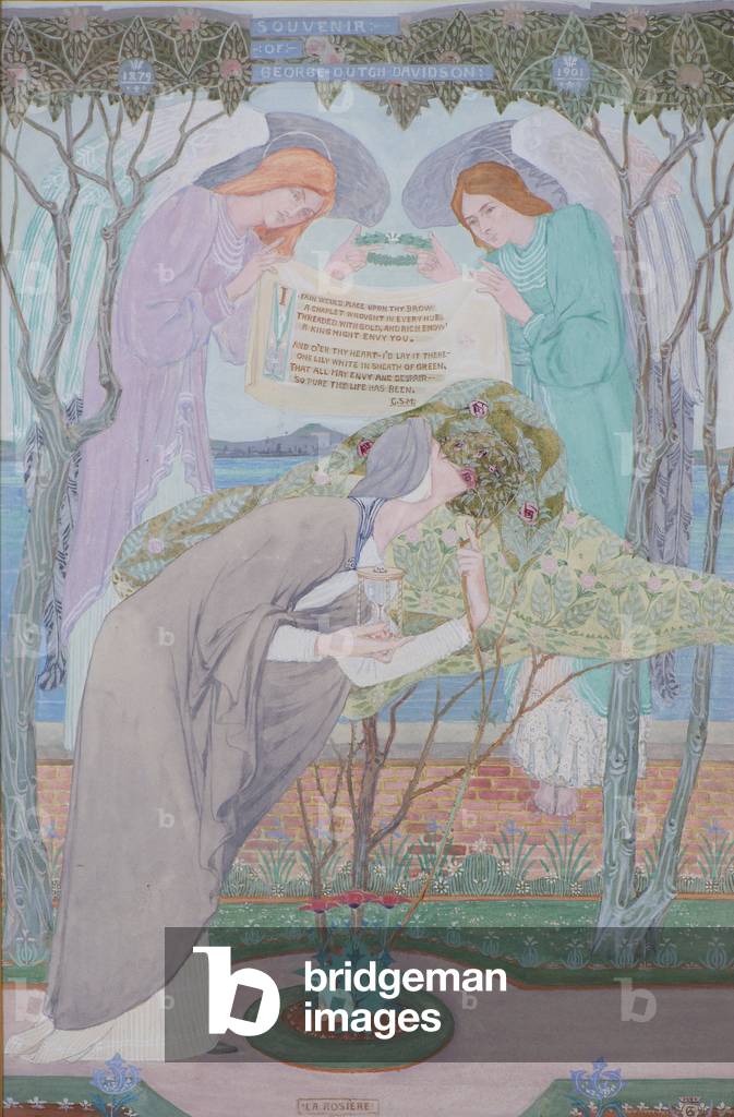 La Rosiere (Souvenir of George Dutch Davidson 1879-1901), 1901 (w/c)