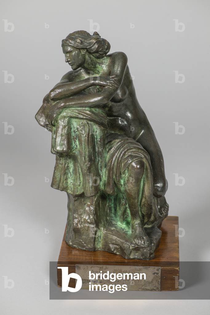 Ariadne on Naxos, 1915 (bronze)