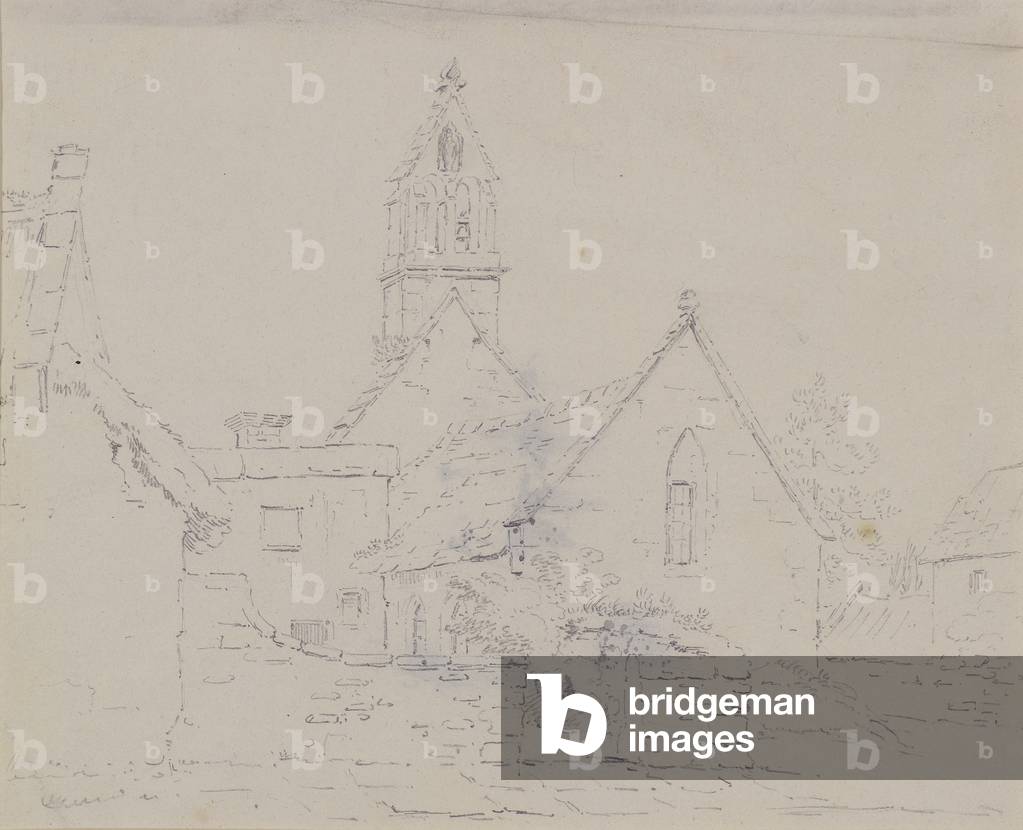 Ruined Church, c.1803 (pencil)