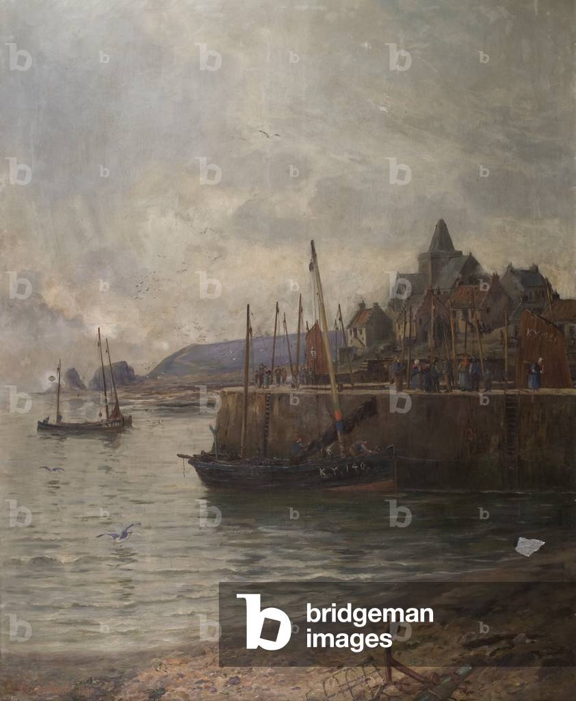 St Monance, 1890 (oil on canvas)