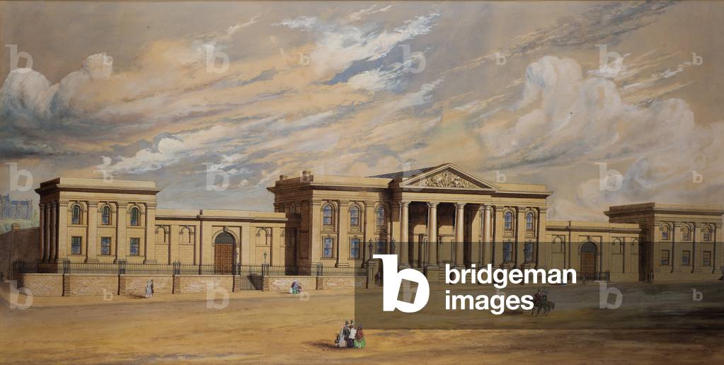 Court House Buildings, Bell Street, Dundee, 19th century (w/c)