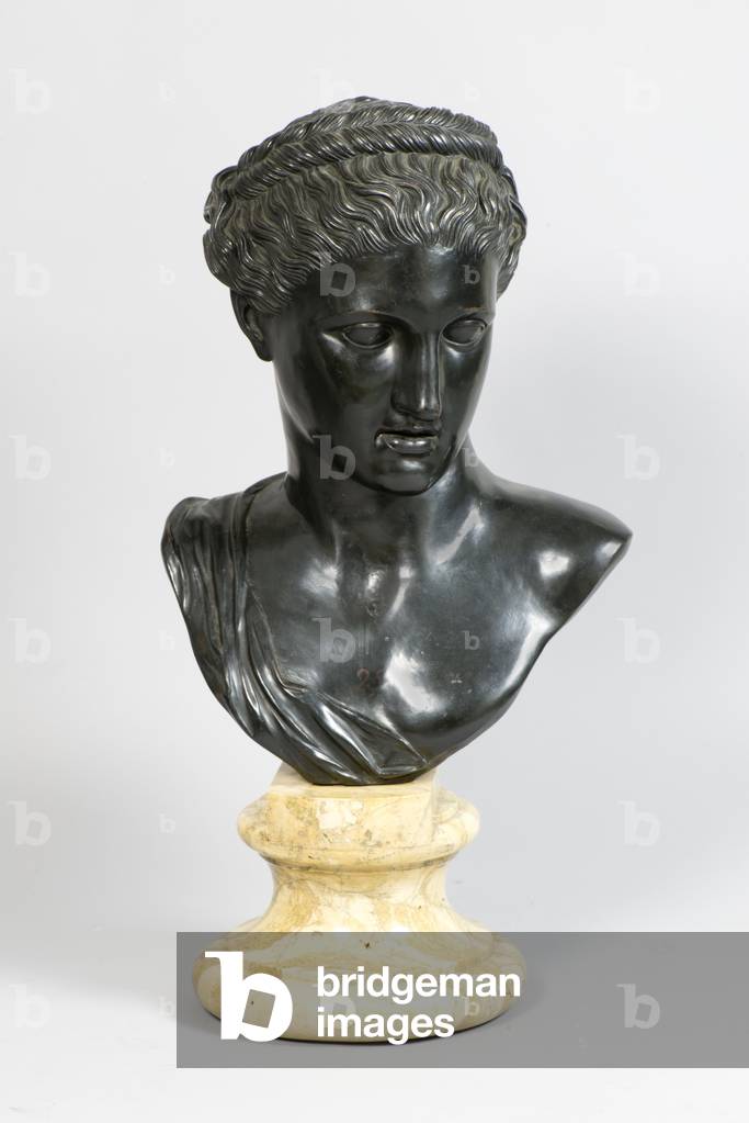 Bust of a Greek Goddess (bronze)