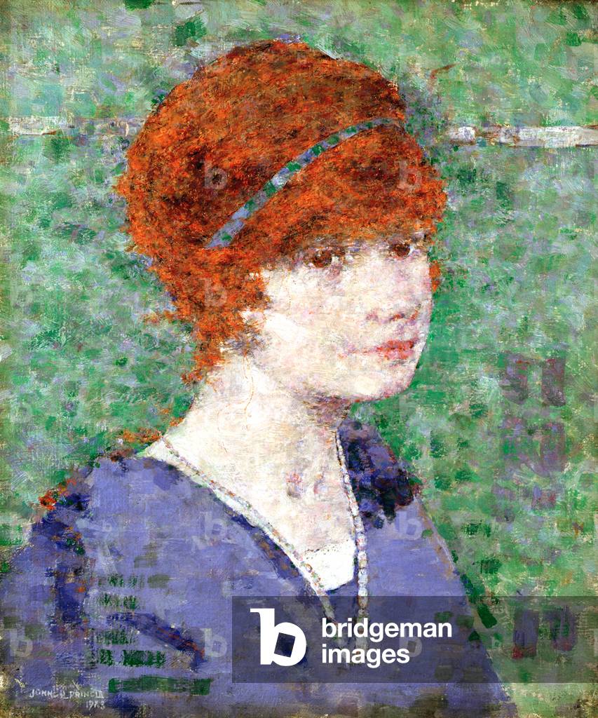 Portrait of May, 1923 (oil on canvas)