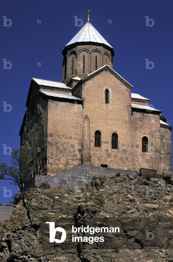 Metekhi Church, Tbilisi, Georgia, former Soviet Republic (photo)
