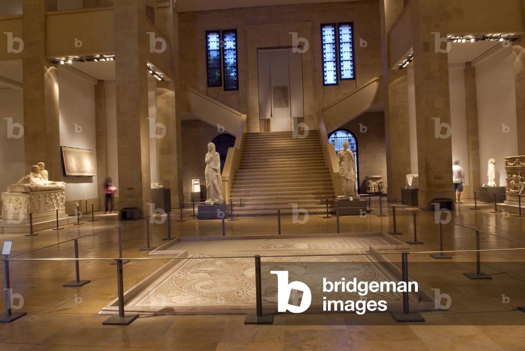 Ground floor of the National Museum, Beirut, Lebanon (photo)