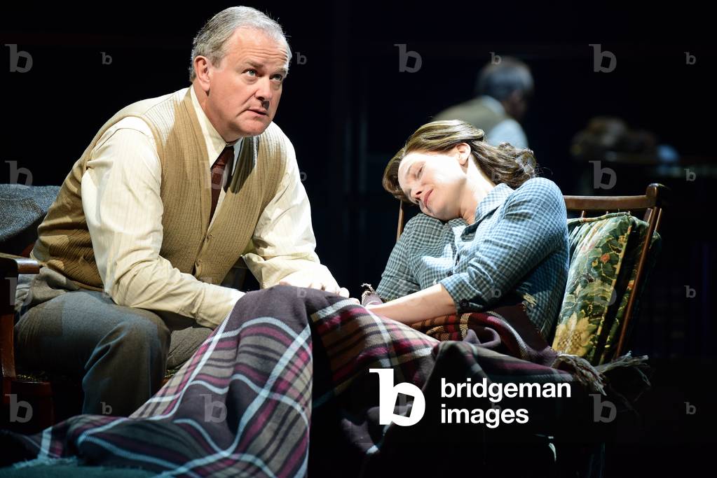 Hugh Bonneville and Liz White at Chichester Festival Theatre, UK, 2019 (photo)