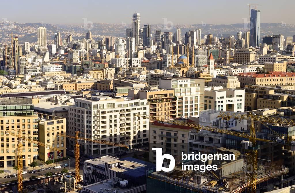 General view over Beirut, Lebanon (photo)